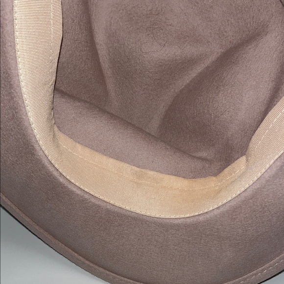 Free People Blush Pink Wool boho hat OS with band main image 7